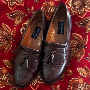 Bostonian Men's Dark Brown Tassel Loafers